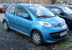 PEUGEOT 107 blue