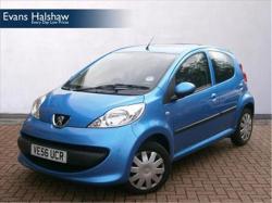 PEUGEOT 107 blue