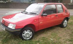 PEUGEOT 205 red