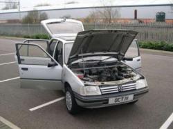 PEUGEOT 205 silver