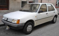 PEUGEOT 205 white