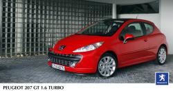 PEUGEOT 207 red