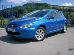 PEUGEOT 307 blue