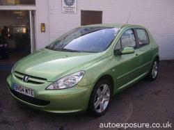 PEUGEOT 307 green