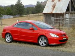 PEUGEOT 307 red