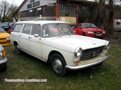 PEUGEOT 404 BREAK green