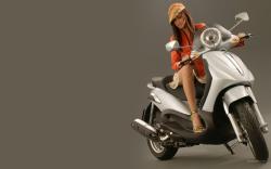 PIAGGIO BEVERLY brown