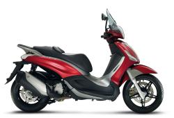 PIAGGIO BEVERLY red