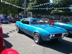 PONTIAC FIREBIRD blue