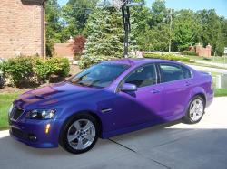 PONTIAC G8 GT blue