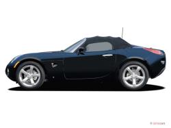 PONTIAC SOLSTICE CONVERTIBLE green