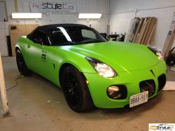 PONTIAC SOLSTICE green