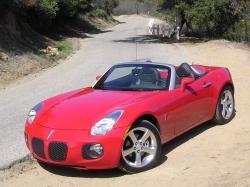 PONTIAC SOLSTICE red