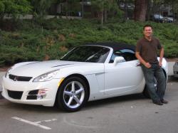 PONTIAC SOLSTICE white