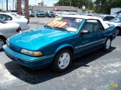 PONTIAC SUNBIRD CONVERTIBLE black