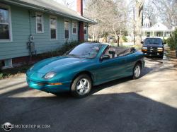 PONTIAC SUNBIRD CONVERTIBLE brown