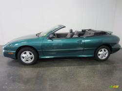 PONTIAC SUNBIRD CONVERTIBLE green