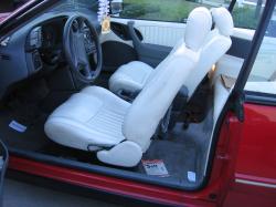 PONTIAC SUNBIRD CONVERTIBLE silver