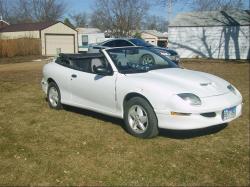 PONTIAC SUNBIRD CONVERTIBLE white