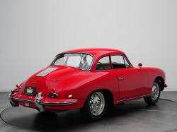 PORSCHE 356 1600 red