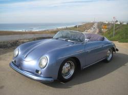 PORSCHE 356 blue