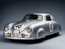 PORSCHE 356 silver