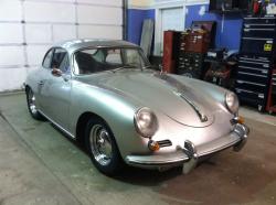 PORSCHE 356 silver