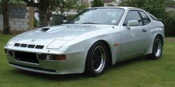 PORSCHE 924 CARRERA GTS silver