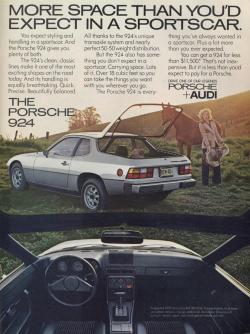 PORSCHE 924 silver