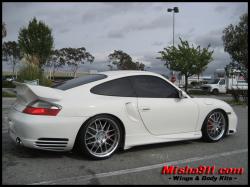 PORSCHE 996 white