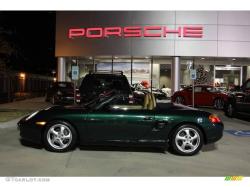 PORSCHE BOXSTER green