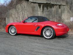 PORSCHE BOXSTER red