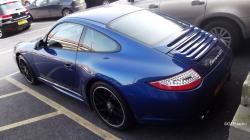 PORSCHE CARERRA GT blue