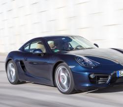 PORSCHE CAYMAN blue