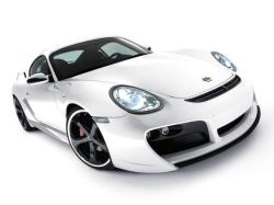 PORSCHE CAYMAN white