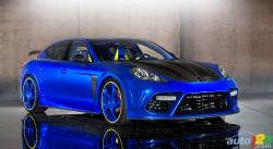 PORSCHE PANAMERA blue