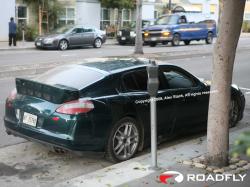 PORSCHE PANAMERA green