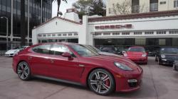 PORSCHE PANAMERA red