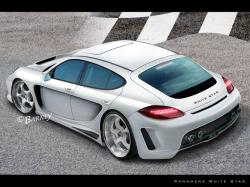 PORSCHE PANAMERA white