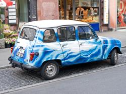 RENAULT 4 blue