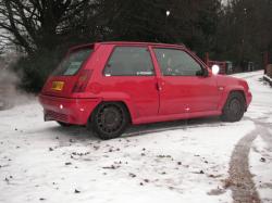 RENAULT 5 GT TURBO red