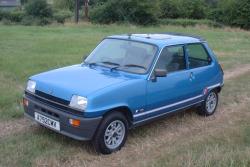 RENAULT 5 blue