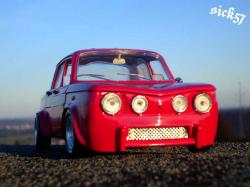 RENAULT 8 GORDINI red