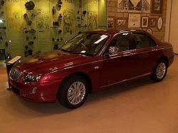 ROVER 75 red