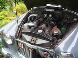 ROVER P4 engine