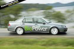 SAAB 9-5 green