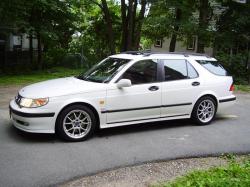 SAAB 9-5 white