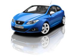 SEAT IBIZA blue