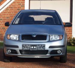 SKODA FABIA silver