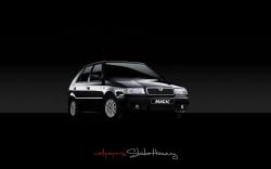 SKODA FELICIA black